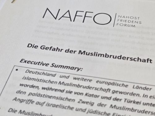 NAFFO Positionspapier zur Muslimbruderschaft und ihren Netzwerken